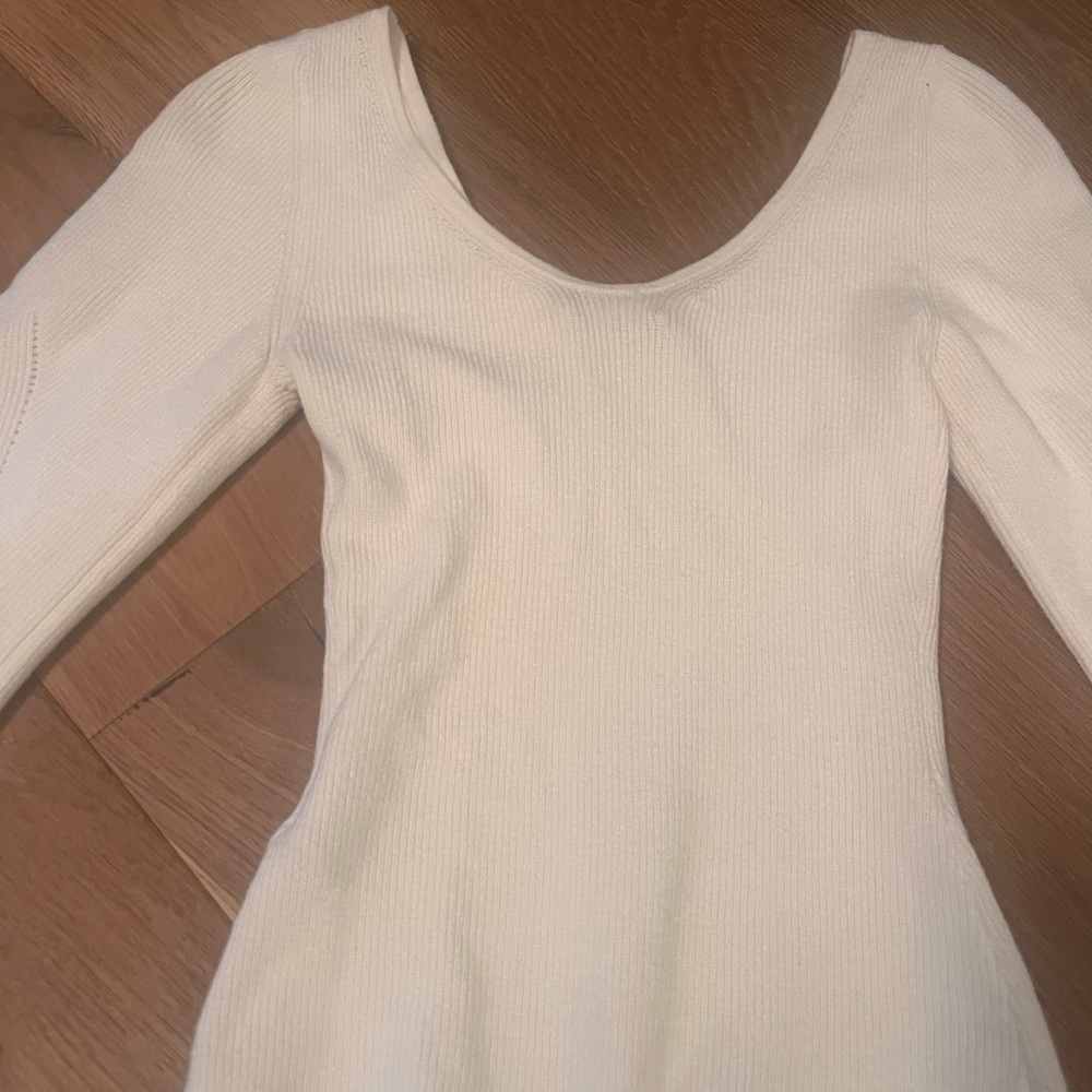 Abercrombie & Fitch Cream Bodysuit